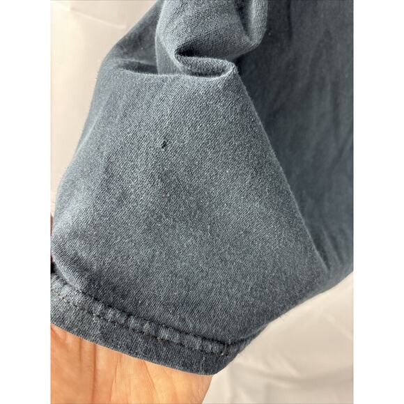 Bob Ross Mens Shirt Black Size Large Short‎ Sleeve Crewneck Graphic Painter Read - Picture 9 of 11